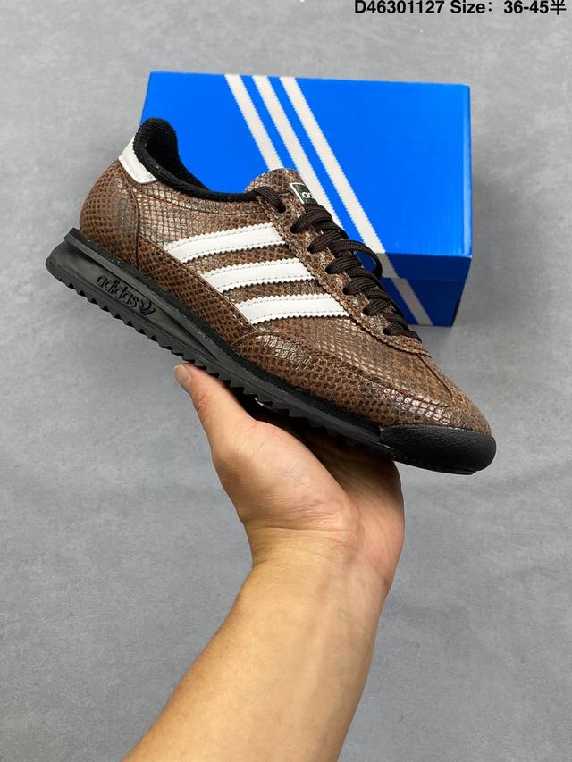 Adidas阿迪达斯Wales Bonner X Ad Sl72 Og 阿迪联名板鞋 货号：Js3982 编号：10001030 尺码：D46301127