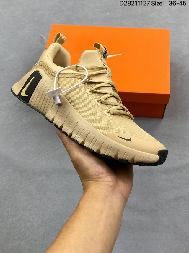 真标Nike Free Metcon 6 耐克 网布 圆头 系带 减震防滑 低帮 训练鞋 货号:Fj7626-100 尺码:36-45 Id:D28211127