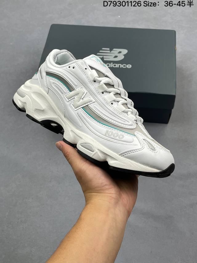 New Balance M1000 Nb新百伦系列低帮复古老爹风休闲运动慢跑鞋 全套原楦原纸板原厂数据开发 进口三明治网面 原装进口皮料正确绒感卡色 正确中底拉