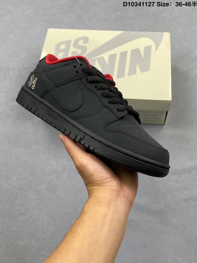 公司级Nike Dunk Sb Low 扣篮系列 耐克 复古低帮休闲运动滑板板鞋 采用脚感柔软舒适Zoomair气垫 有效吸收滑板等极限运动在落地时带来的冲击力