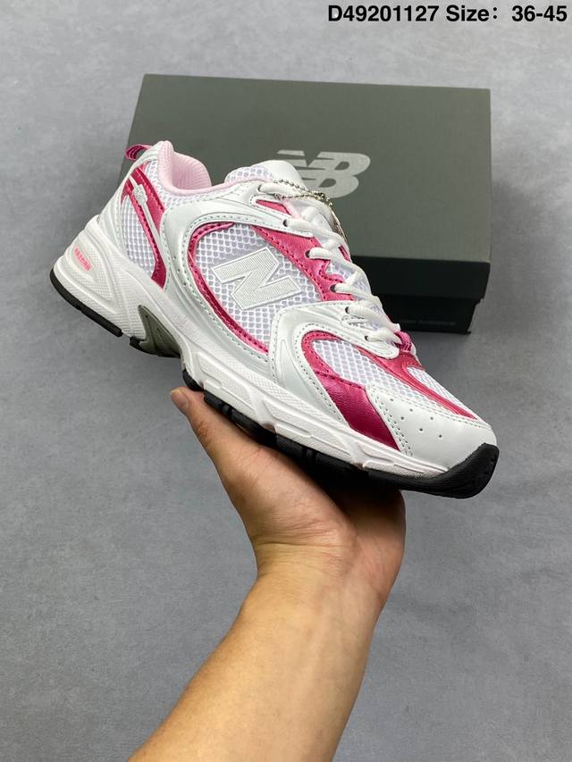 New Balance Mr530系列复古老爹风网布跑步休闲运动鞋 货号:U530Snc 尺码:36 37 37.5 38 38.5 39.5 40 40.5