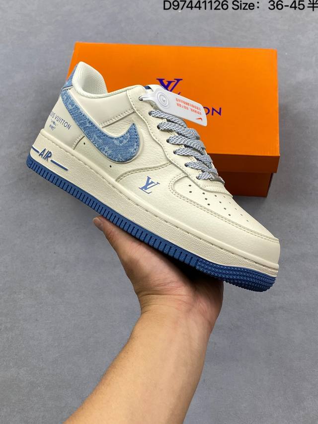 Nike Air Force1 07 Low 北面联名 定制空军 #原楦头原纸板 打造纯正空军版型 #专注外贸渠道 全掌内置蜂窝气垫 #原盒配件 原厂中底钢印、