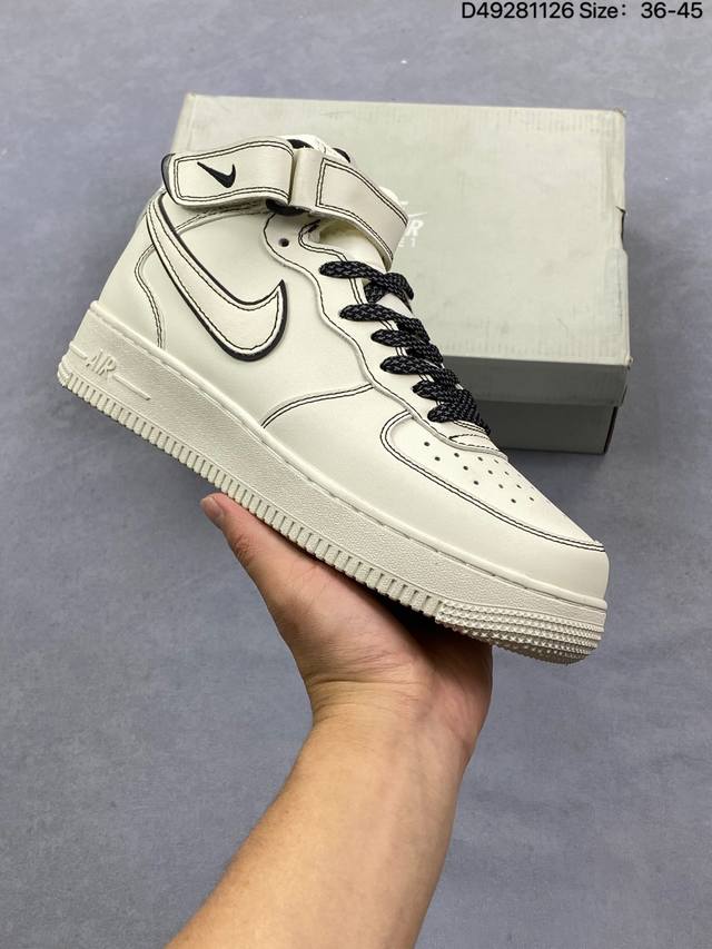 Nike Air Force 1 ‘07 空军一号低帮休闲板鞋 进口牛筋布 原楦头原纸板 纯正空军版型 定制鞋盒 全掌内置全掌气垫 原厂中底钢印 拉帮完美 货号