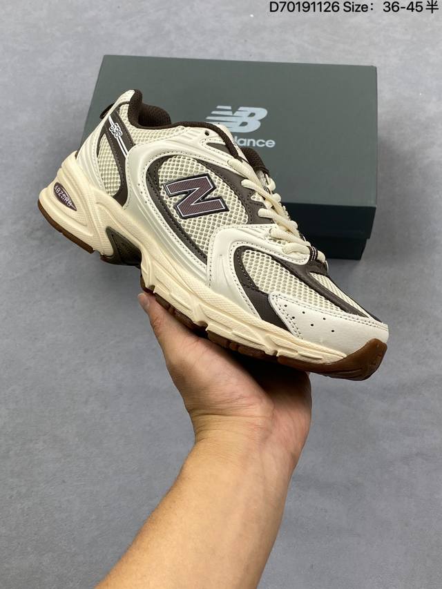 公司级新百伦 Nb530 New Balance 530 复跑古鞋Nb530这鞋双确实是Nb家经复典古款式之一，以全科新技诠释，成打功造530鞋款。鞋面保在持5