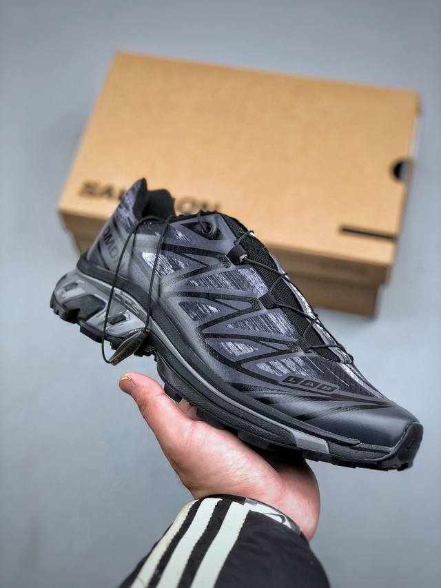 J版 Salomon Xt-6 Camo萨洛蒙户外越野跑鞋 鞋面采用Sensifit贴合技术 全方位贴合包裹脚型 鞋跟部鞋底牵引设计 提供强大的抓地性能 更适应