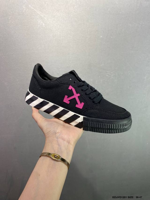 公司级Off-White 新款圆头系带低帮运动小白鞋跑步鞋多色拼色运动休闲鞋 尺码:36-45 Ld:023Jvd1201