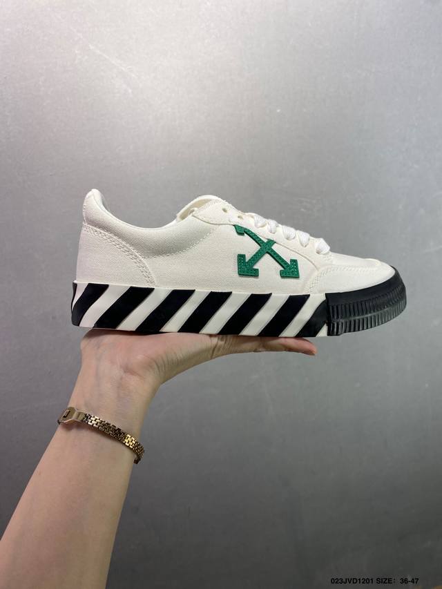 公司级Off-White 新款圆头系带低帮运动小白鞋跑步鞋多色拼色运动休闲鞋 尺码:36-45 Ld:023Jvd1201