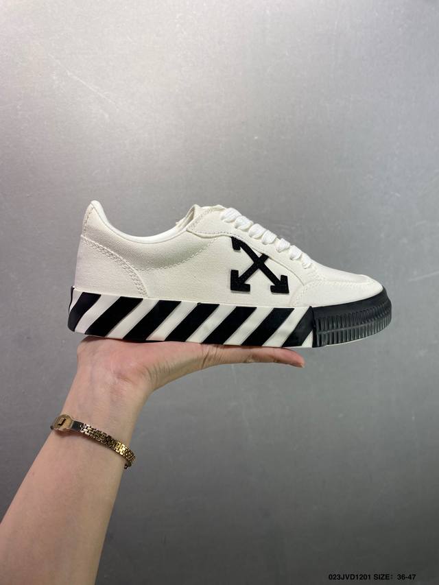 公司级Off-White 新款圆头系带低帮运动小白鞋跑步鞋多色拼色运动休闲鞋 尺码:36-45 Ld:023Jvd1201
