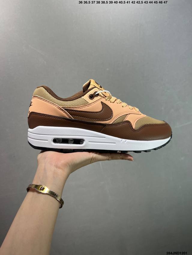 公司级Nike Air Max 1 premium”King‘S Day“ 耐克 Max87小气垫 初代系列低帮复古气垫百搭休闲运动慢跑鞋 货号：Fb9660