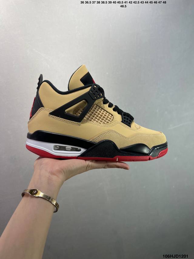 公司级Aj4 Air Jordan 4 Retro ” Infrared “ Aj4乔4 男子文化篮球鞋 大厂出品 主力合作工厂p 全新模具开发 纯正4代正确鞋