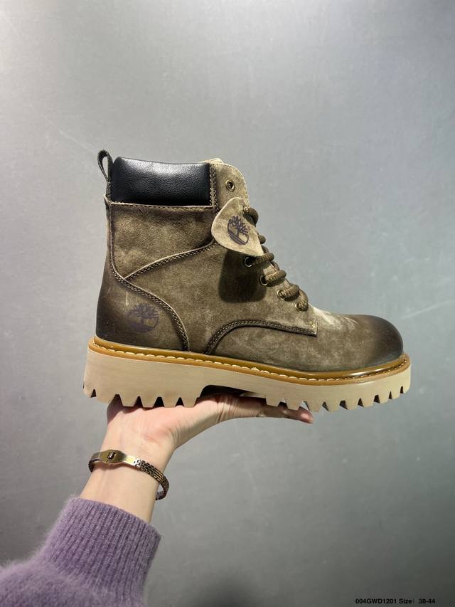 公司级Timberland添柏岚 天伯伦 秋冬新品 秋冬必备户外休闲大黄靴系列#广东大厂品质 原盒原包装 时尚潮流搭配 面料采用意大利顶级磨砂细纹牛皮 轻质大底