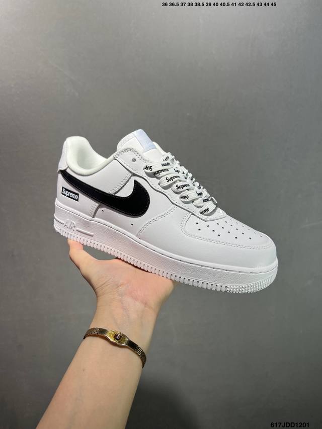 Air Force 1 Nike Low 原楦头原纸板 打造纯正空军版型 专注外贸渠道 #原盒配件 原厂中底钢印、拉帮完美 货号：Cu9225-001 Size