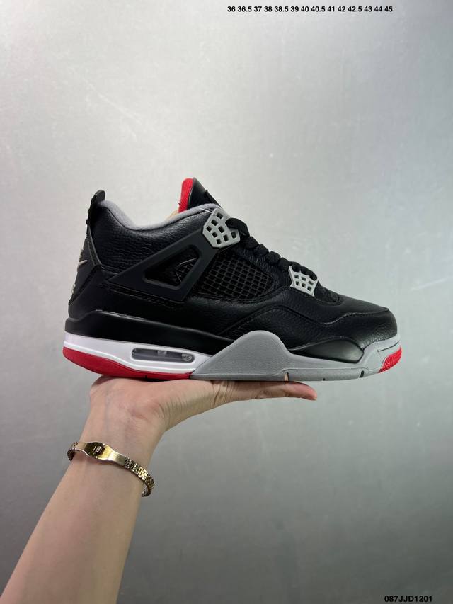 Aj4 Air Jordan 4 Retro ” Infrared “ Aj4乔4 男子文化篮球鞋 大厂出品 主力合作工厂p 全新模具开发 纯正4代正确鞋型 进