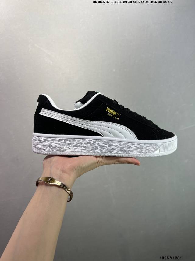 puma Suede Xl 复古单品 彪马 防滑耐磨低帮德训板鞋 货号:395777-02 尺码:36 37 37.5 38 38.5 39 40 40.5 4
