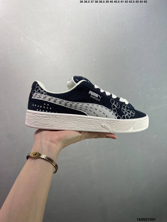 puma Suede Xl 复古单品 彪马 防滑耐磨低帮德训板鞋 货号:395777-02 尺码:36 37 37.5 38 38.5 39 40 40.5 4