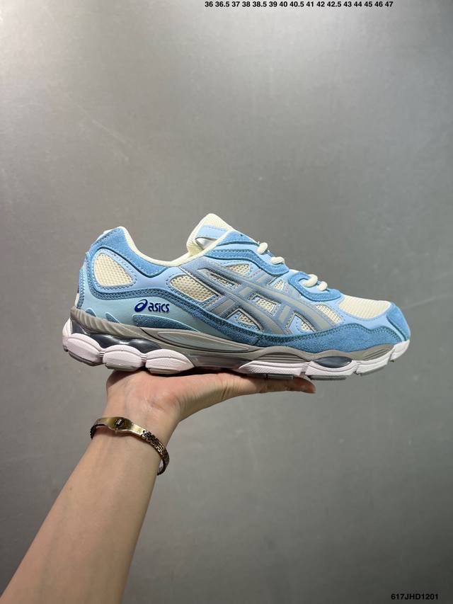 Asics Gel-Nyc 复古单品 Asics亚瑟士宣布推出全新鞋款Gel-Nyc,其设计灵感来源于Gel-Nimbus 3,Gel-Mc plus V 和