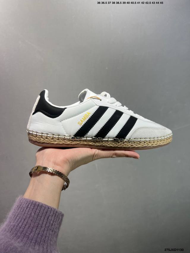 公司级Clot X Adidas Originals Gazelle By Ec 阿迪达斯联名 舒适百搭 防滑耐磨 低帮 板鞋 货号:Kj0274 尺码:36