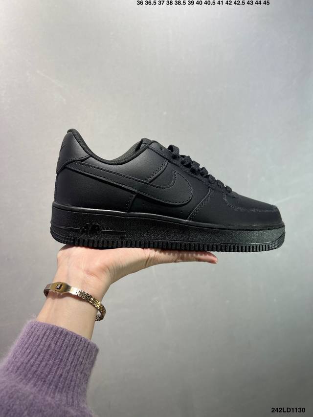 Nike Air Force 1 ‘07 空军一号低帮休闲板鞋 进口牛筋布 原楦头原纸板 纯正空军版型 定制鞋盒 全掌内置全掌气垫 原厂中底钢印 拉帮完美 货号