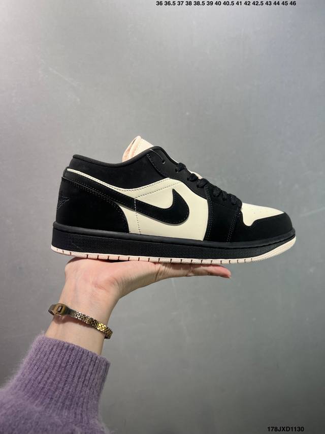 公司级Nike Air Jordan 1 Low Aj1乔1低帮休闲板鞋 同步官方配色 头层皮打造 正确满胶鞋垫 四线拉帮 原厂织唛标 鞋舌高弹海绵填充 官方货