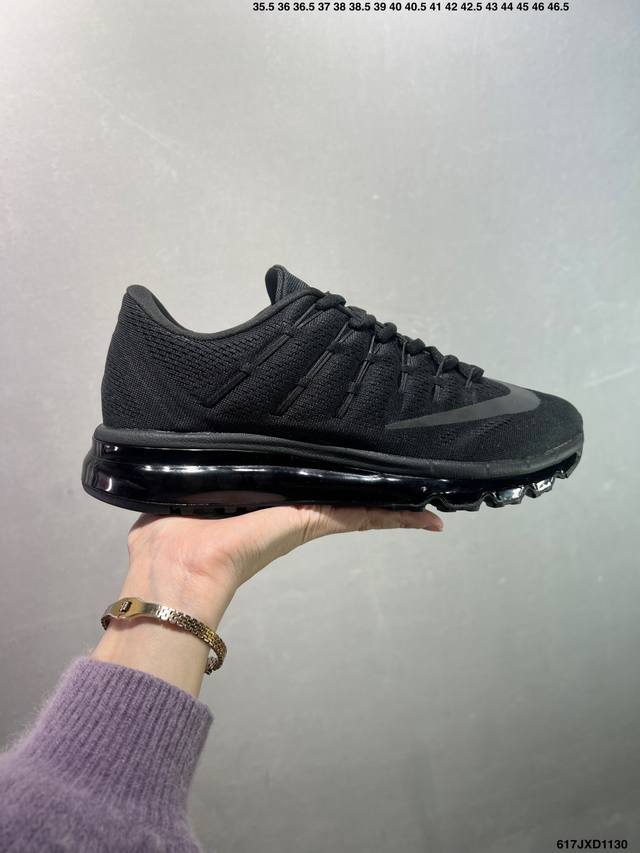 公司级耐克 Nike Air Max2017 耐克 与2017联名款 全掌气垫 透气编织网面 运动跑步鞋 。 货号：806771-001 Size：如图所示 编