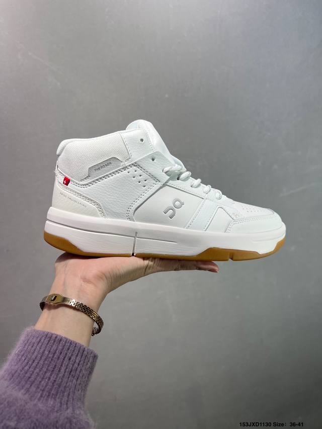 公司级On昂跑 The Roger Clubhouse 高邦 户外街头机能风跑步鞋 越界开启全新都市探索 Cloudtec专利科技鞋底搭载耐温耐用革新中底泡棉