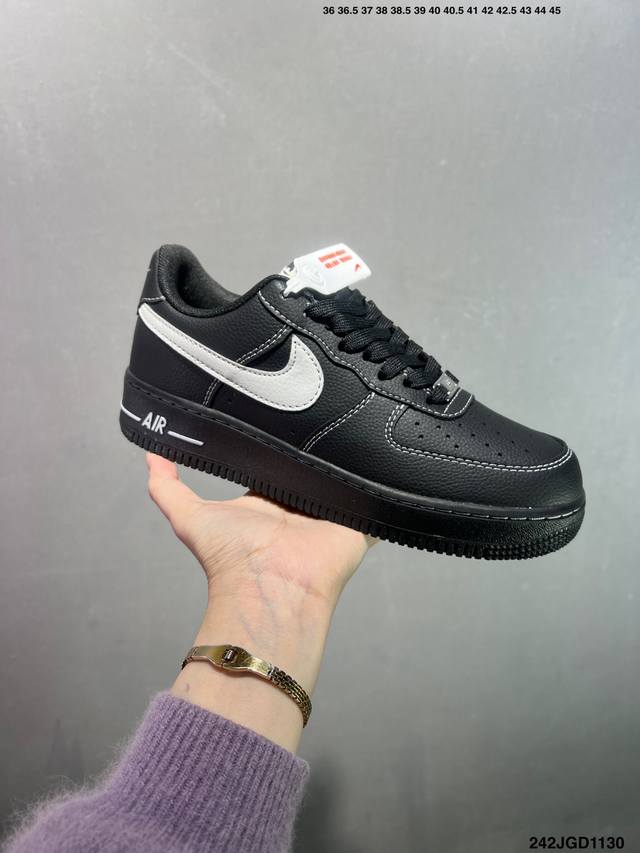 Nike Air Force 1 Low 原楦头原纸板 打造纯正空军版型 专注外贸渠道 全掌内置蜂窝气垫 原盒配件 原厂中底钢印、拉帮完美 货号：Hq2037-