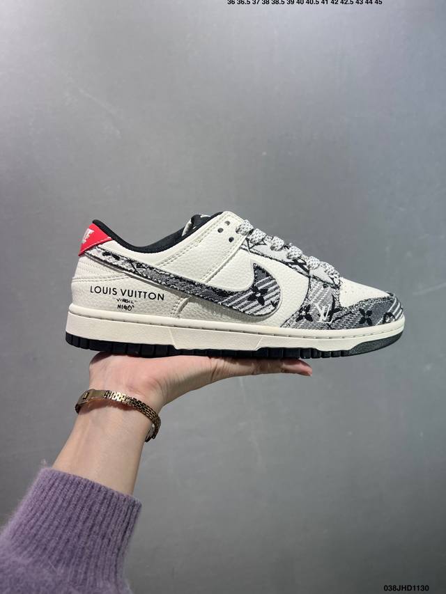 公司级Nk Dunk Low Retro “Diy高端定制” 低帮休闲运动板鞋 原装头层材料 用料绝不含糊 独家版型蒸餾加工帶來的是更好的视觉和脚感体验 清洁度