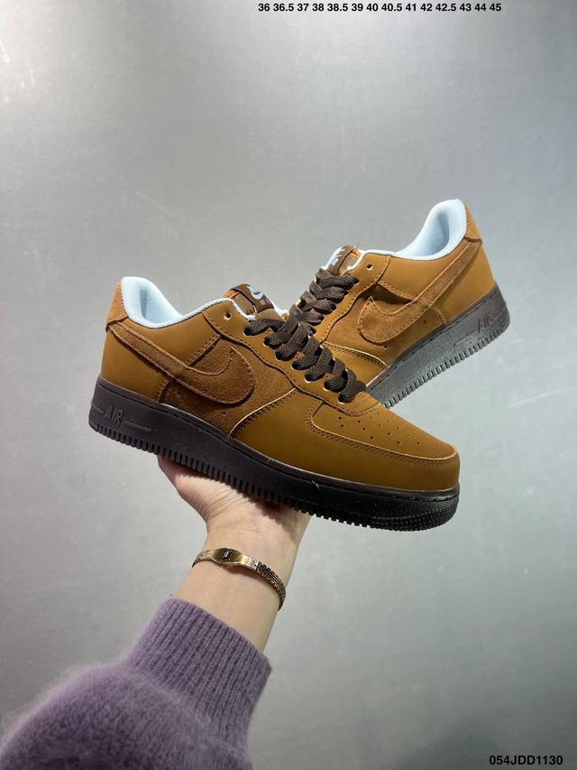 Nike Air Force 1 ‘07 Low空军一号 低帮 运动鞋 休闲鞋 折边针车 工艺难度大 原楦头原纸板 原装鞋盒 定制五金配件 内置全掌气垫 原厂鞋