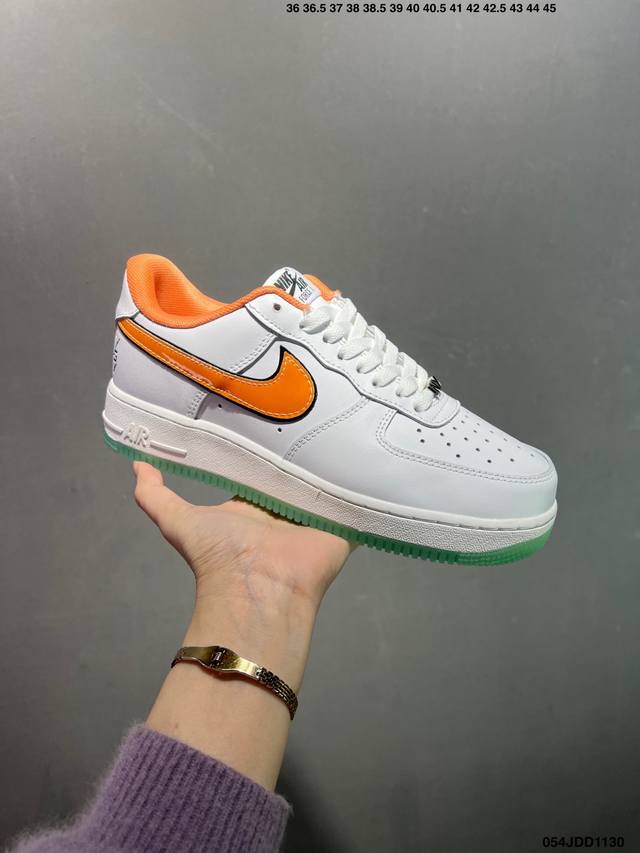 Nike Air Force 1 ‘07 Low空军一号 低帮 运动鞋 休闲鞋 折边针车 工艺难度大 原楦头原纸板 原装鞋盒 定制五金配件 内置全掌气垫 原厂鞋