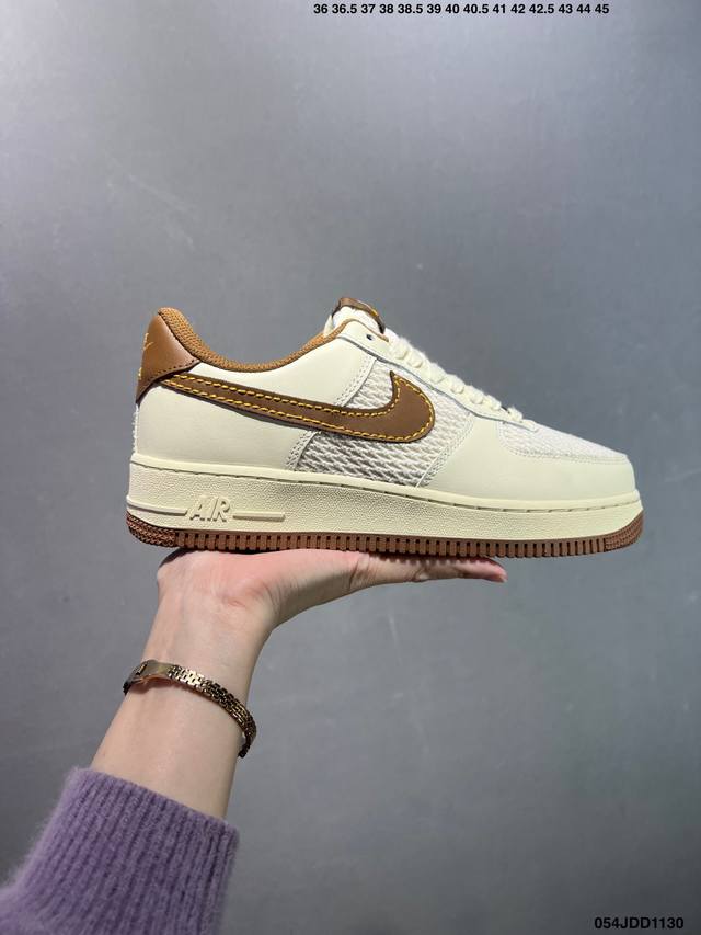 Nike Air Force 1 ‘07 Low空军一号 低帮 运动鞋 休闲鞋 折边针车 工艺难度大 原楦头原纸板 原装鞋盒 定制五金配件 内置全掌气垫 原厂鞋