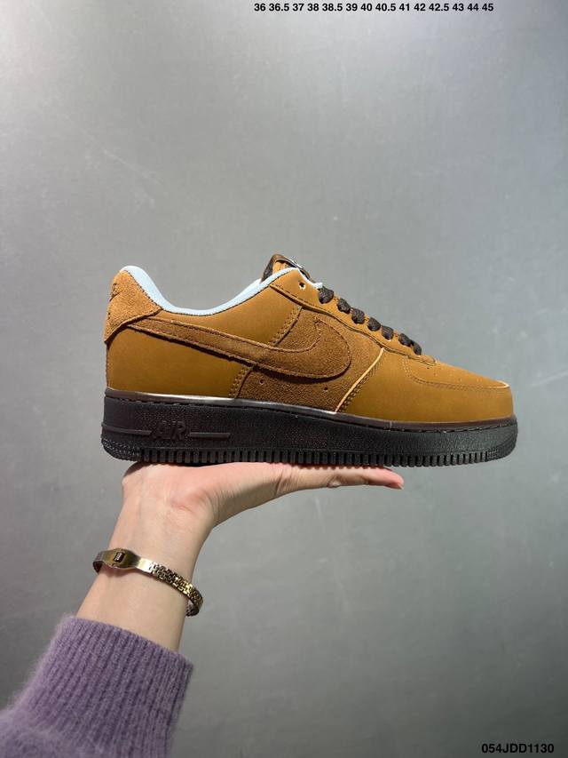 Nike Air Force 1 ‘07 Low空军一号 低帮 运动鞋 休闲鞋 折边针车 工艺难度大 原楦头原纸板 原装鞋盒 定制五金配件 内置全掌气垫 原厂鞋
