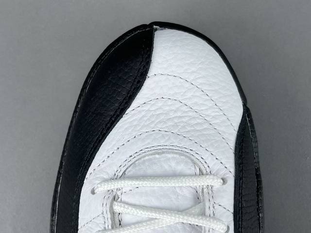渠道优势 ！ Og版 Aj12 Jordan Air Jordan 12 Retro“Taxi”舒适 回弹 高帮 复古篮球鞋 男款 白黑 尺码40-47.5 货
