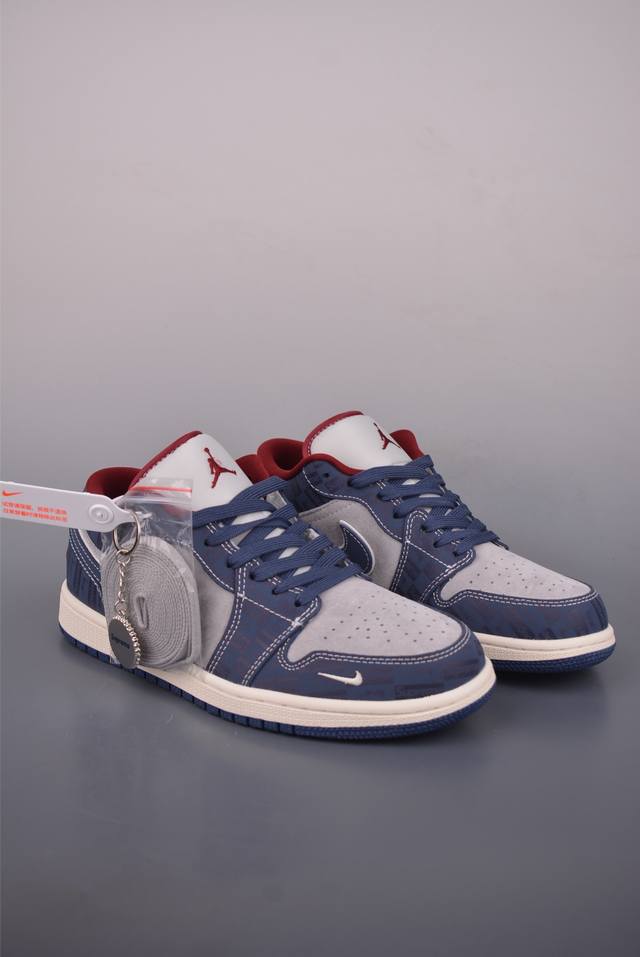 Nike Jordan Air Jordan 1 Supreme联名 纯原大厂出品 极力推荐 定制鞋盒 大厂纯原品质出货 超高清洁度 皮料切割干净无任何毛边 细