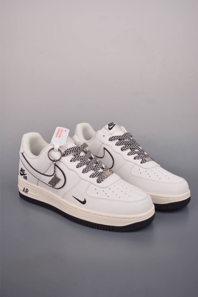 Nike Air Force 1 Low 米白 原楦头原纸板 打造纯正空军版型 专注外贸渠道 全掌内置蜂窝气垫 原盒配件 原厂中底钢印、拉帮完美 官方货号: C