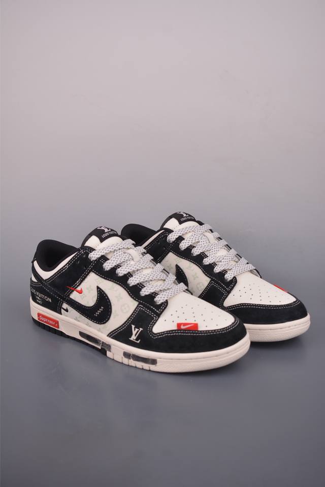 Nike Sb Dunk Low Supreme联名 纯原大厂出品 极力推荐 原装头层材料 独家版型蒸餾加工 帶來的是更好的视觉和脚感体验 大厂纯原品质出货 清