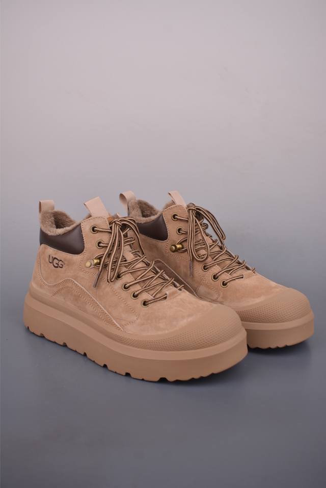 美国轻奢品牌 Ugg M Tasman Weather Hybrid 塔斯曼混合系列中帮厚底轻量休闲马丁靴 男士高帮休闲马丁靴系列代购专供品质 高弹Modern