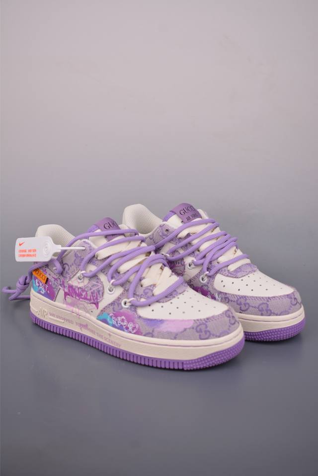 Nike Air Force 1 Low 恋空织梦 原楦头原纸板 打造纯正空军版型 专注外贸渠道 全掌内置蜂窝气垫 原盒配件 原厂中底钢印、拉帮完美 官方货号: