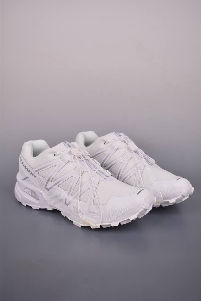 萨洛蒙 Salomon Speed Cross 3 织物皮革低帮全能越野透气休闲运动鞋 Salomon 正式推出全新概念鞋款 Speedcross 以侵略性设计