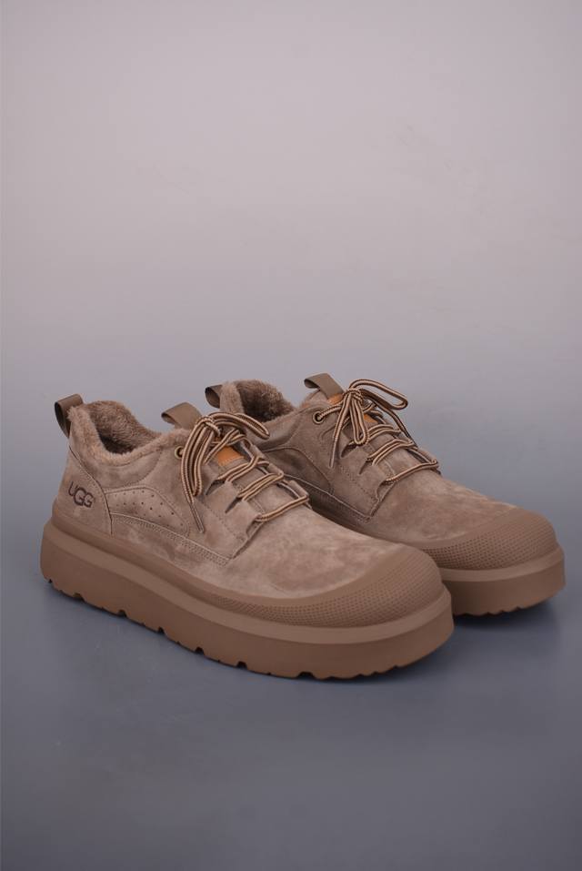 美国轻奢品牌 Ugg Tasman Weather Hybrid 塔斯曼混合系列轻量休闲鞋 Ugg秋冬新品 毛绒一体内里保暖锁热 秋冬必备 户外男士休闲鞋雪地靴
