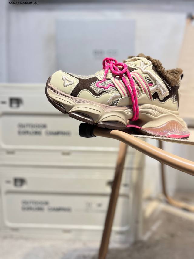 Gg-Cc Chunky Low白鹿同款独星球 新款Ggcc低帮复古厚底增高老爹鞋 时髦Look轻松定格 不费力展现率性氛围 原版正确大底 高档银盒 酷帅机能风