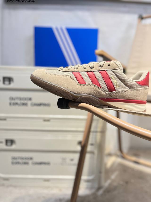 Adidas Originals Gazelle Sala 舒适柔软 耐磨 低帮 生活休闲鞋男女同款，橡胶材质耐磨，防水，适合户外活动。橡胶材质耐磨，防水，适合