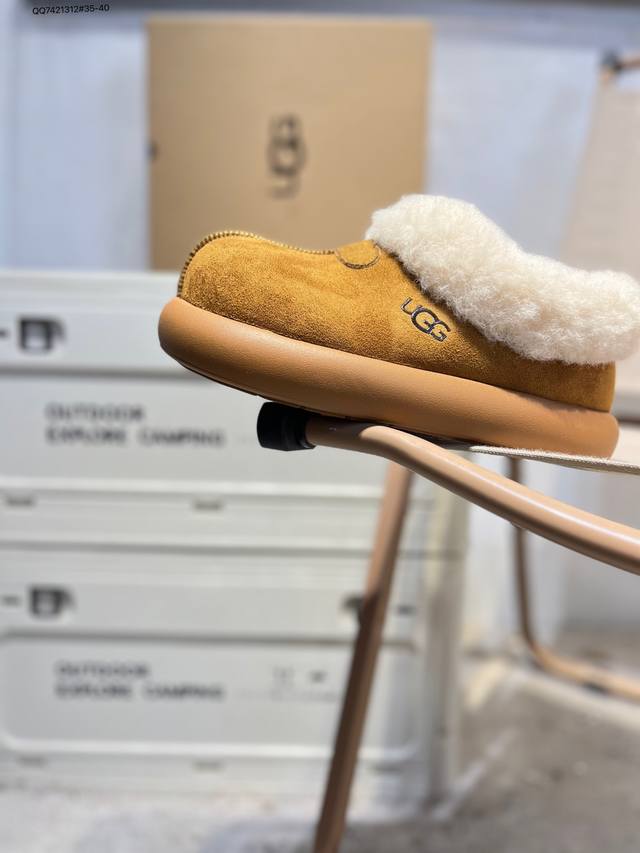 Ugg 雪地靴 防水麂绒皮革鞋面 美国轻奢品牌Ugg W Neuel尼瓦尔系列秋冬新款防污系列休闲保暖20251112 Qq7421312#35-40