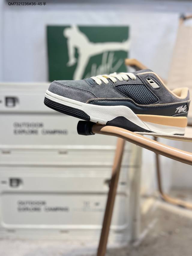 Who Decides War X Nike Jordan Flight Court Ate 搭防滑耐磨 低帮 耐克复古篮球鞋 货号:Fz9854 Qm7321