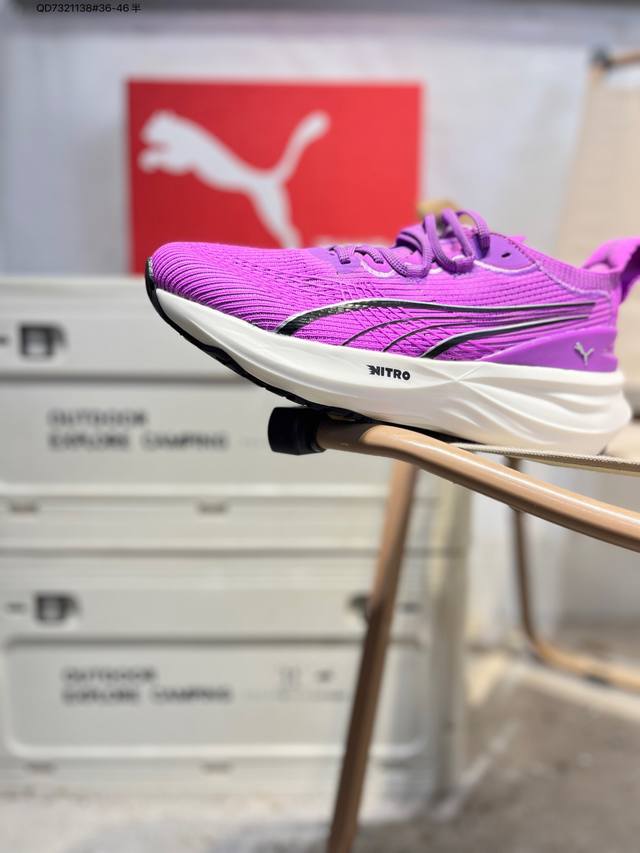 puma Deviate Nitro 3 轻量跑鞋 舒适防滑耐磨 低帮 休闲跑步鞋 货号：310471 Qd7321138#36-46半