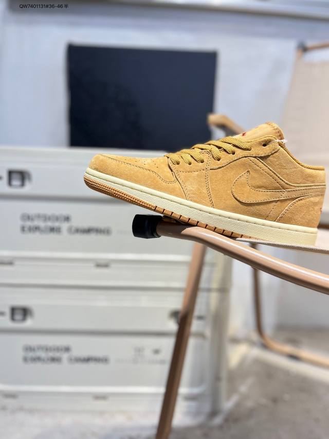 公司级头层皮乔丹Air Jordan 1 Low Aj1低帮系列篮球鞋 官方同步配色 原装级产物 #拒绝公底 立体鞋型 细节完美 高清洁度Hv4089 Qw74