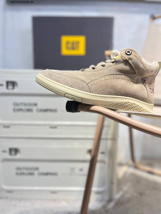 Cat 卡特 硬汉推土机品牌 系列工装休闲鞋 天猫同款 全新出炉 工艺品质 专为高端海淘代购客户准备 鞋面采用头层磨砂牛皮 此款每年销量爆炸p727922 Aq