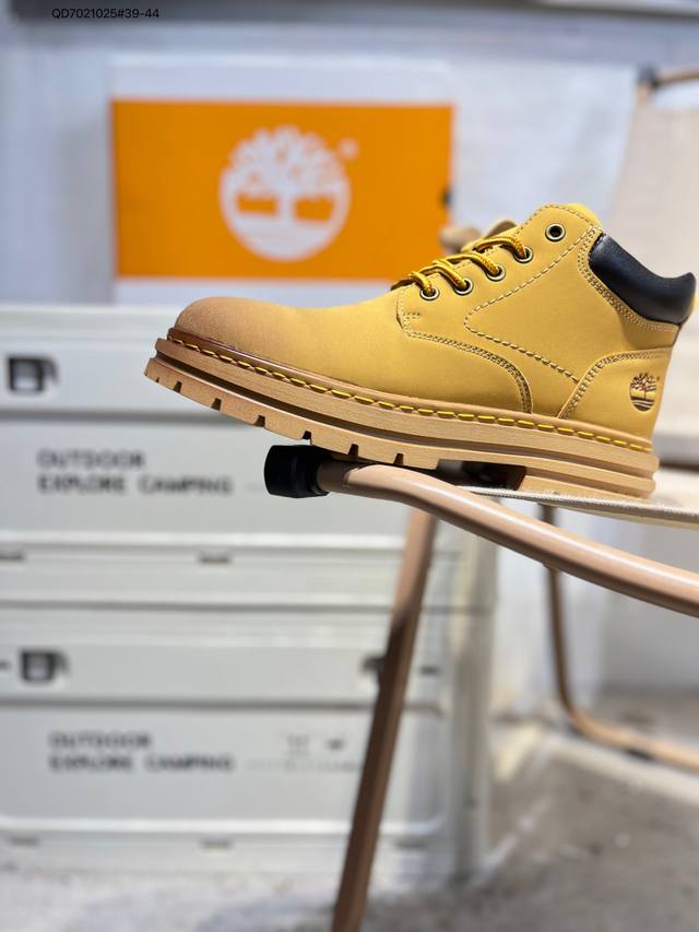 Timberland添柏岚 天伯伦 户外低帮休闲大黄靴系列 冬季防寒户外专用 日常随意搭配 原盒原包装Qd7021025#39-44