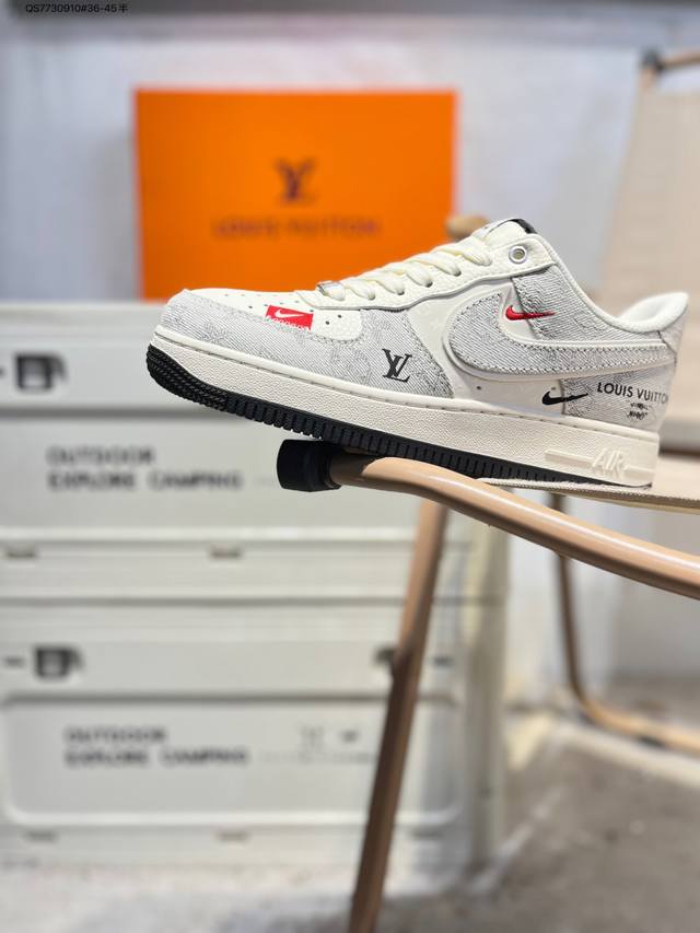 Nk Air Force 1'07 Low 空军一号低帮休闲板鞋 #定制皮料 原楦原纸板 纯正空军版型 高清洁度 内置全掌气垫Yx5066 Qs7730910#