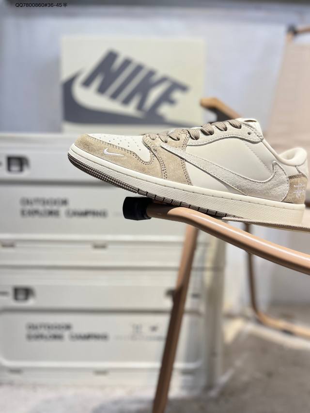 双十一福利特价公司级头层皮乔丹Air Jordan 1 Low Aj1低帮系列篮球鞋 官方同步配色 原装级产物 #拒绝公底 立体鞋型 细节完美 高清洁度Jh60