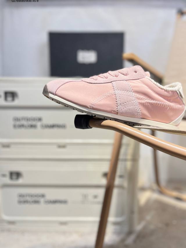 Onitsuka Tiger Mexico 66 鬼冢虎 墨西哥升级版系列低帮复古经典虎爪百搭休闲皮革慢跑鞋1183C317 Qz7690851#36-45半